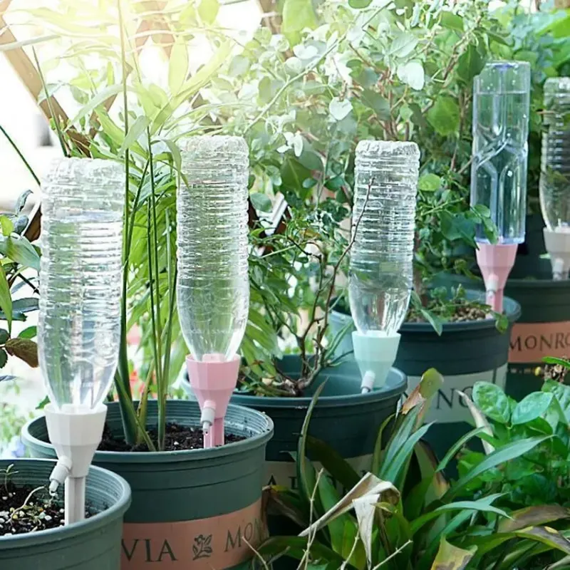 Root Watering Spike - Sistema de irrigação por gotejamento ajustável,