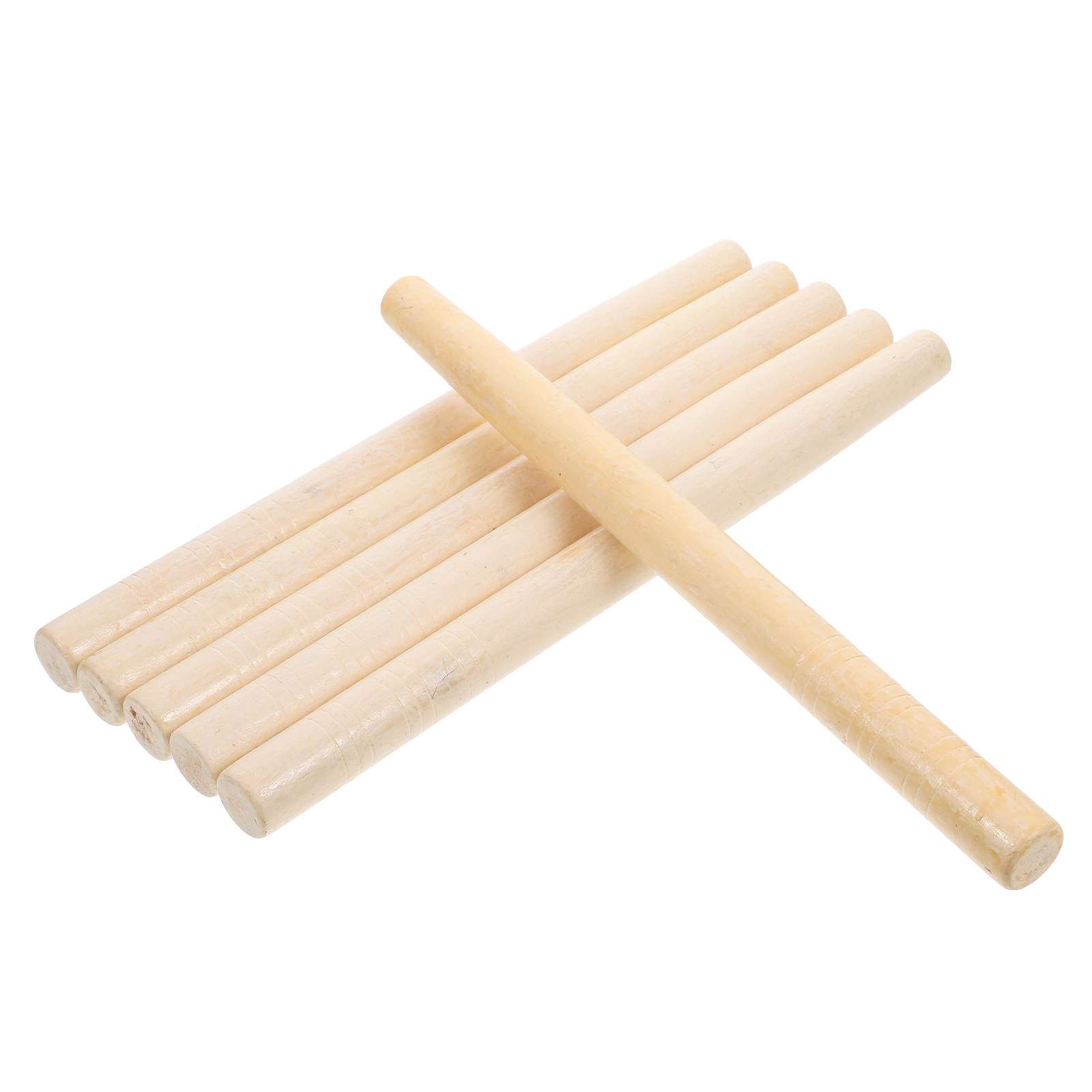 Gardening Tools Wooden - Conjunto de 6 Cabos Longos de
