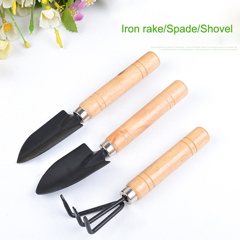 Gardening Tools Vegetables - 3 pçs/set mini conjunto de ferramentas