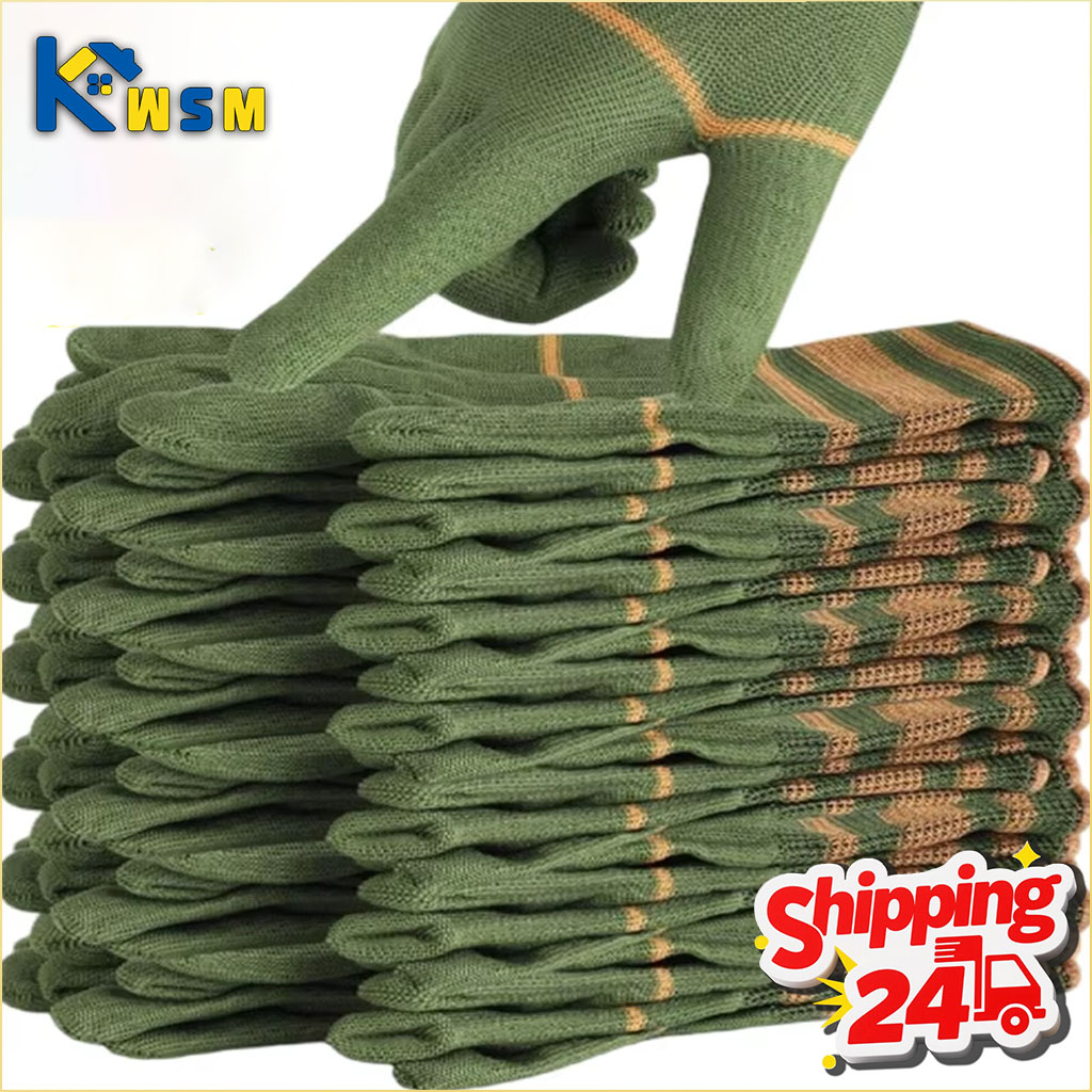 Gardening Tools Gloves - 12-48 Pares de Luvas de Trabalho