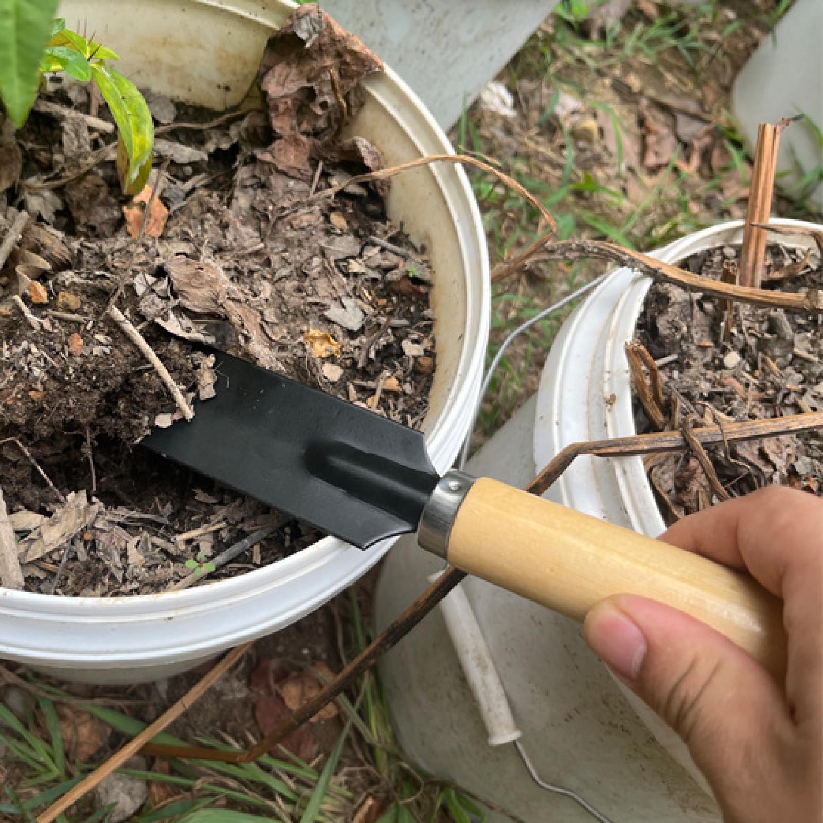 Gardening Tools Wooden - Pequena ferramenta de escavação de pá