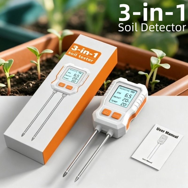 Moisture Meter Plant - Testador Digital de Solo 3 em