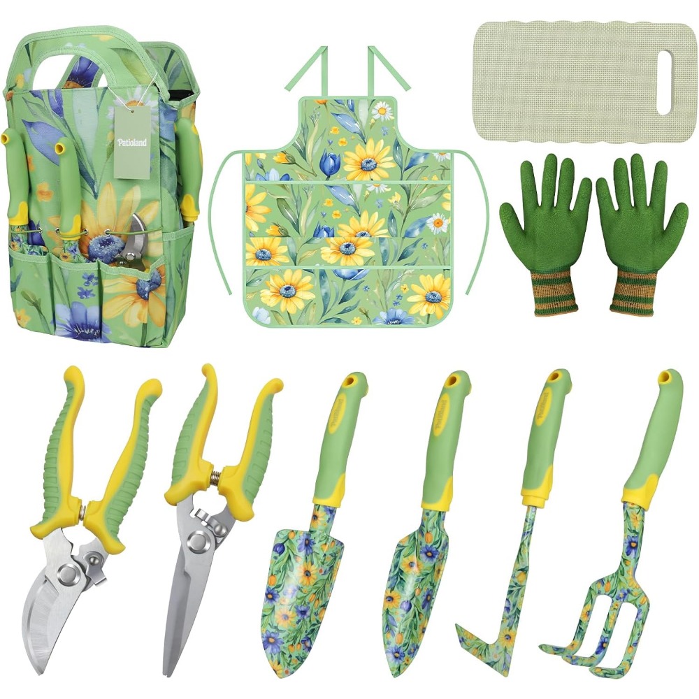 Gardening Tools Gloves - Conjunto de Ferramentas de Jardim com