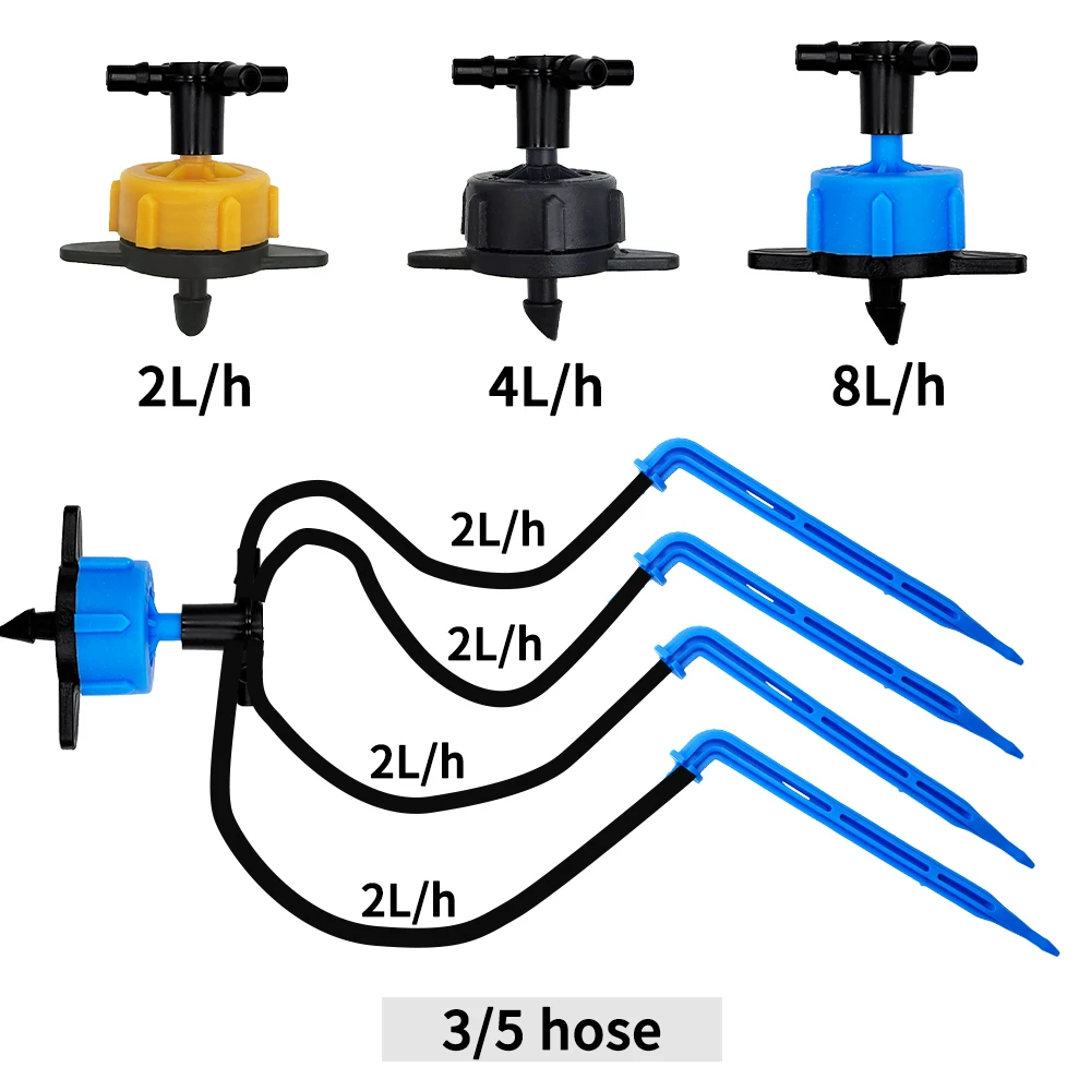 100-10m 4/2-way 8l transmissor - Root Watering Spike avaliação e preço