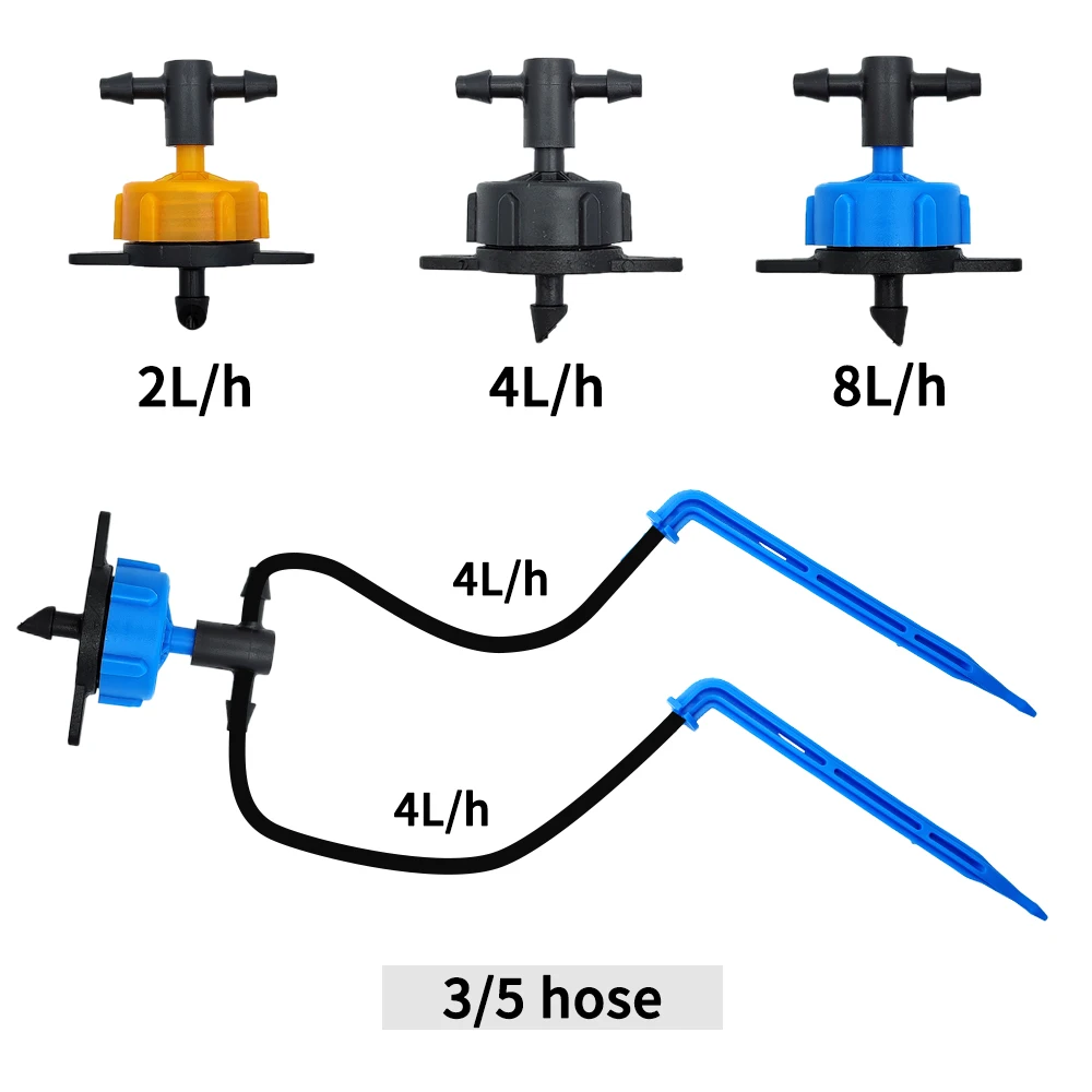 100-10m 4/2-way 8l transmissor - Root Watering Spike avaliação e preço