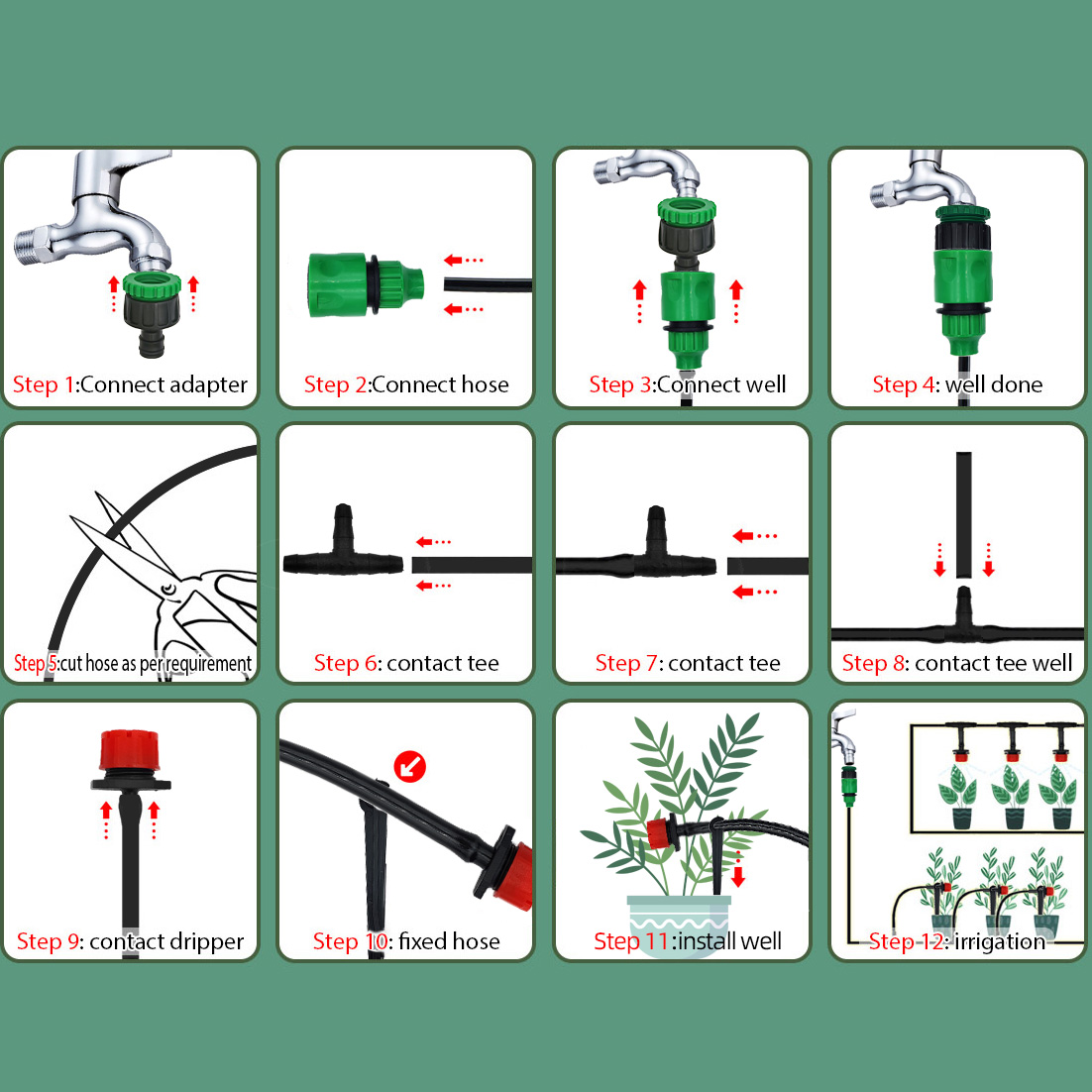 Kits de rega automática com mi - Root Watering Spike avaliação e preço