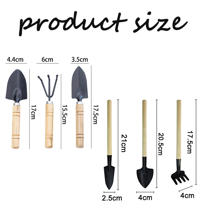 Conjunto de Ferramentas de Jar - Gardening Tools Wooden avaliação e preço