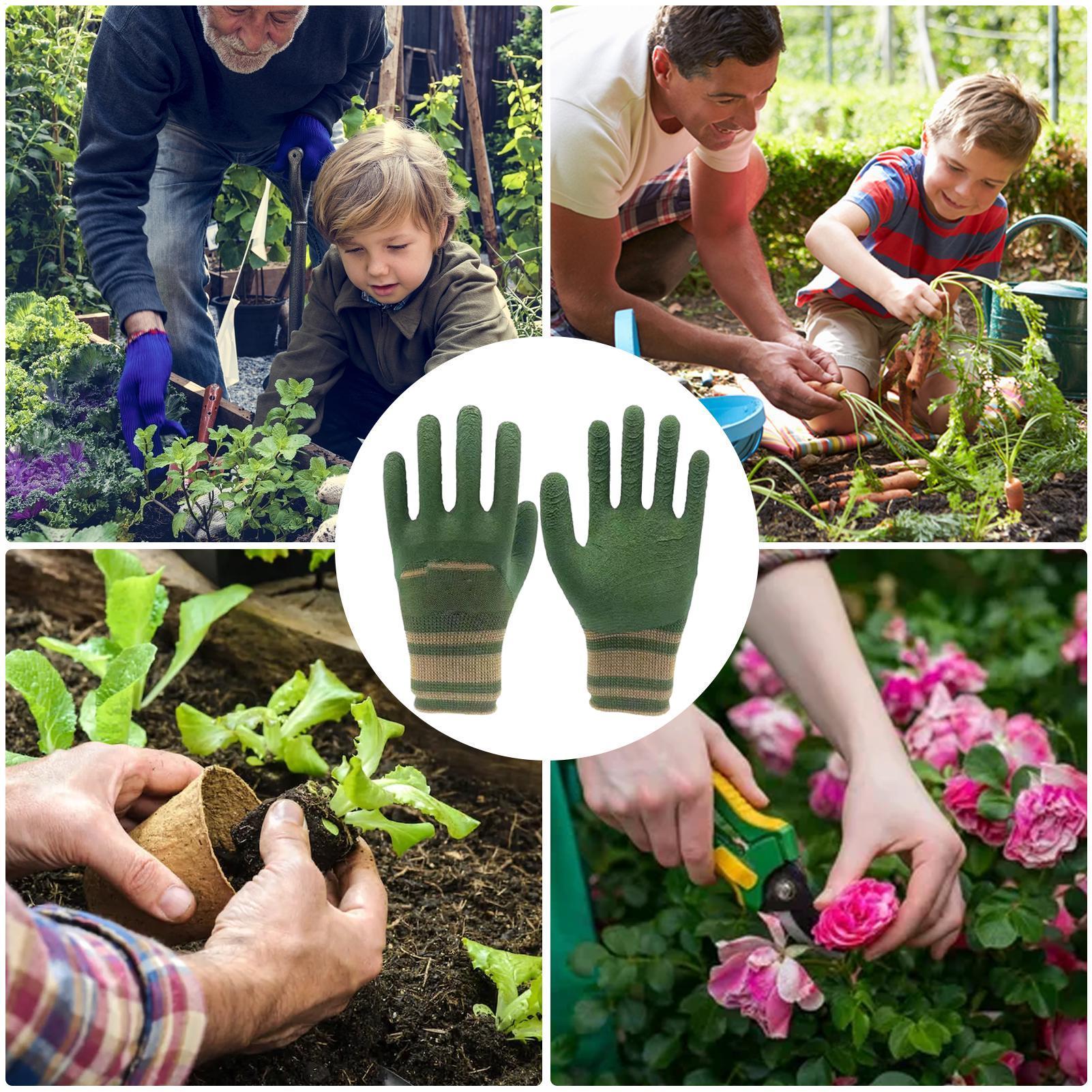 1 par de luvas de jardinagem,  - Gardening Tools Gloves avaliação e preço