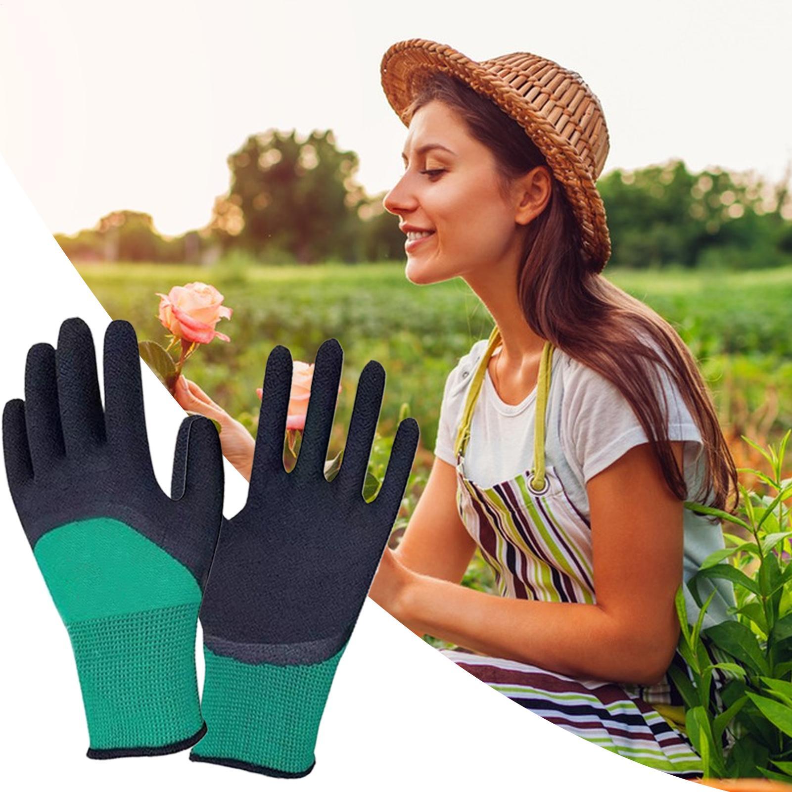 1 par de luvas de jardinagem,  - Gardening Tools Gloves avaliação e preço