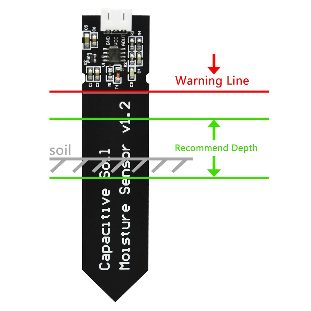 Módulo capacitivo do sensor de - Moisture Meter Plant avaliação e preço