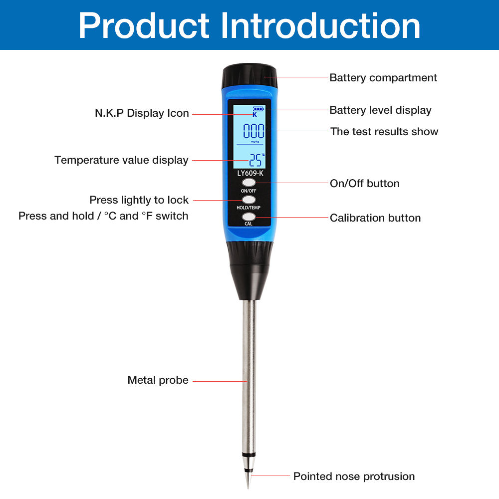 Medidor de umidade portátil np - Moisture Meter Plant avaliação e preço