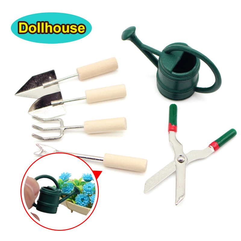 1/12 casa de bonecas simulação - Gardening Tool avaliação e preço