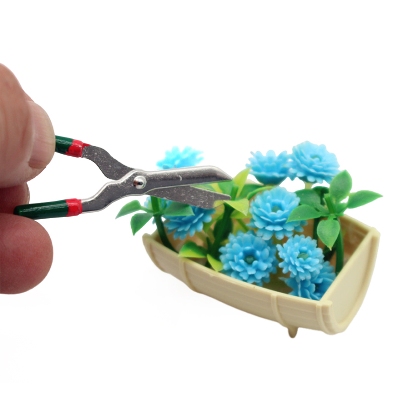 1/12 casa de bonecas simulação - Gardening Tool avaliação e preço