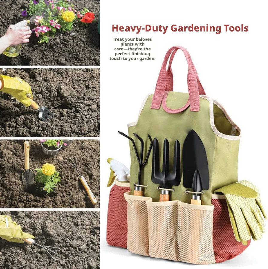 Conjunto de 9 ferramentas para - Gardening Tools Gloves avaliação e preço