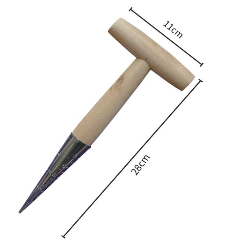 Furador de Solo Manual Transpa - Gardening Tools Wooden avaliação e preço