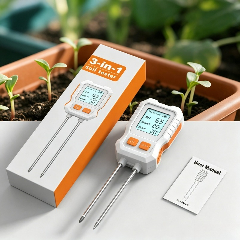 Testador Digital de Solo 3 em  - Moisture Meter Plant avaliação e preço