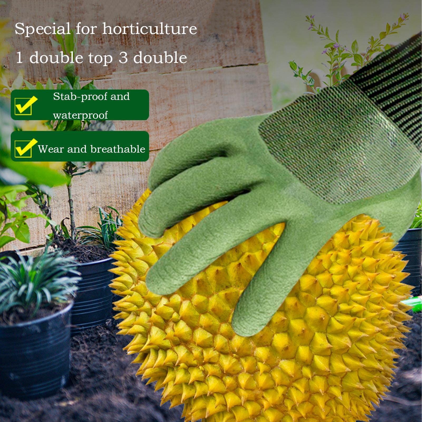Luvas de Jardinagem em Látex I - Gardening Tools Gloves avaliação e preço