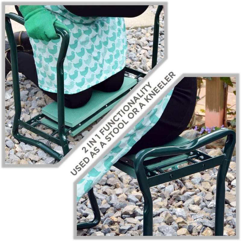 Assento Dobrável para Jardim c - Garden Kneeling Pad avaliação e preço