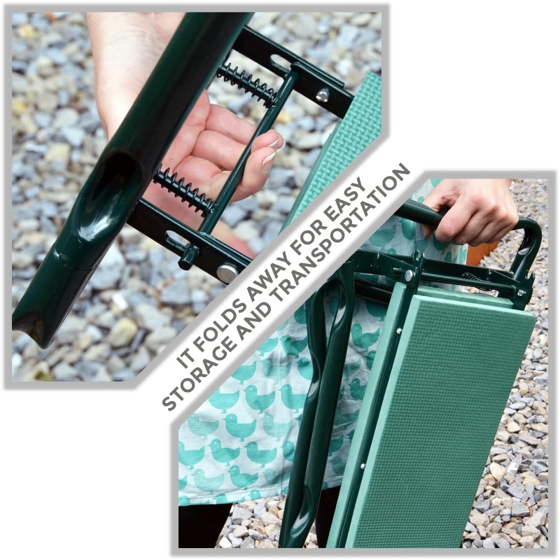 Assento Dobrável para Jardim c - Garden Kneeling Pad avaliação e preço