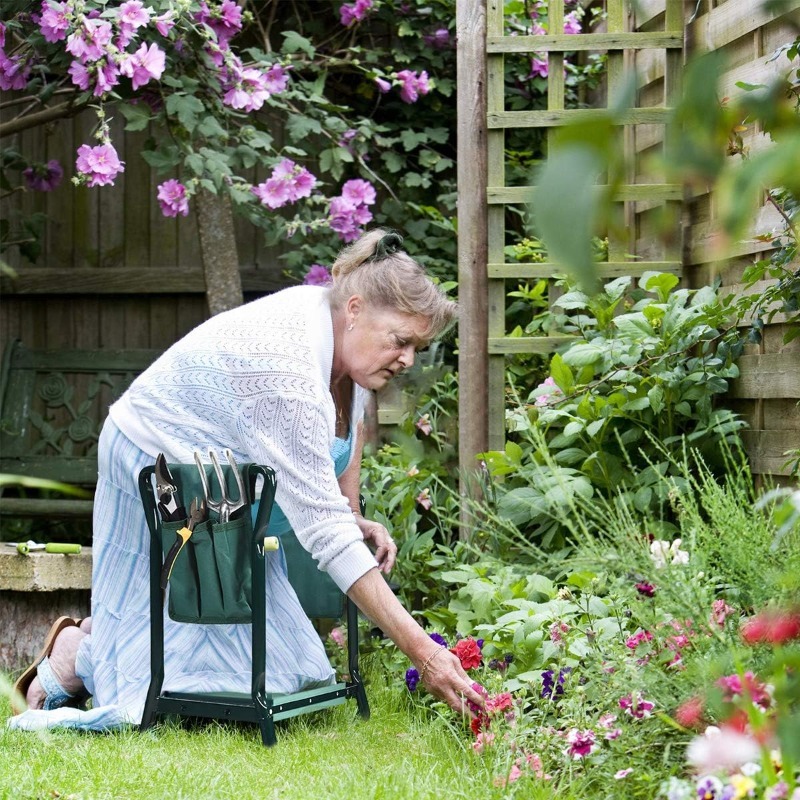 Assento Dobrável para Jardim c - Garden Kneeling Pad avaliação e preço
