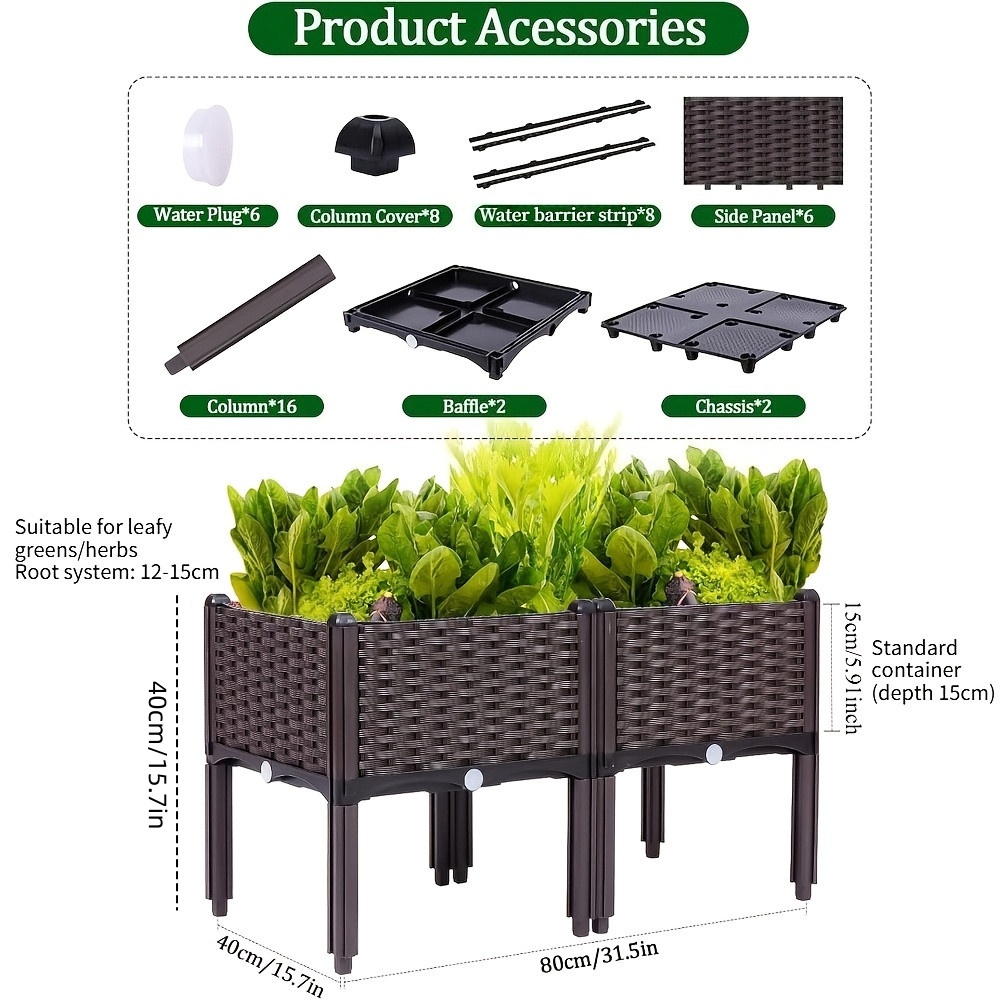 Canteiro Elevado para Jardim,  - Gardening Tools And Equipment avaliação e preço