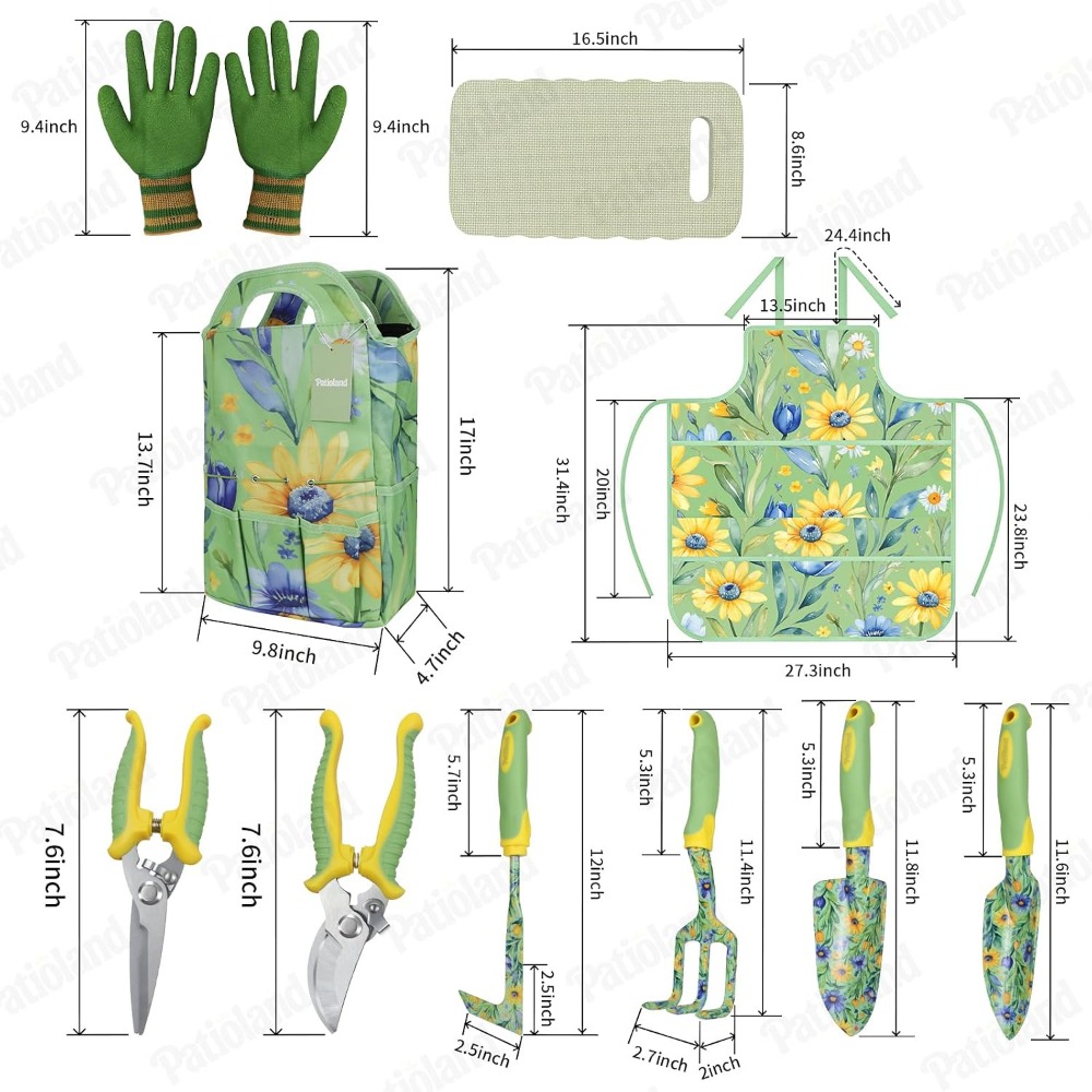 Conjunto de Ferramentas de Jar - Gardening Tools Gloves avaliação e preço