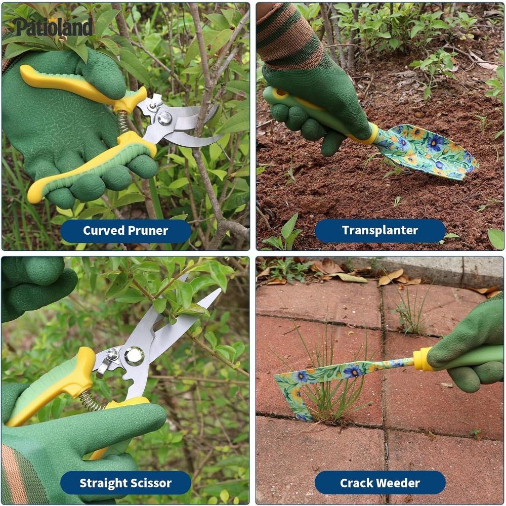 Conjunto de Ferramentas de Jar - Gardening Tools Gloves avaliação e preço