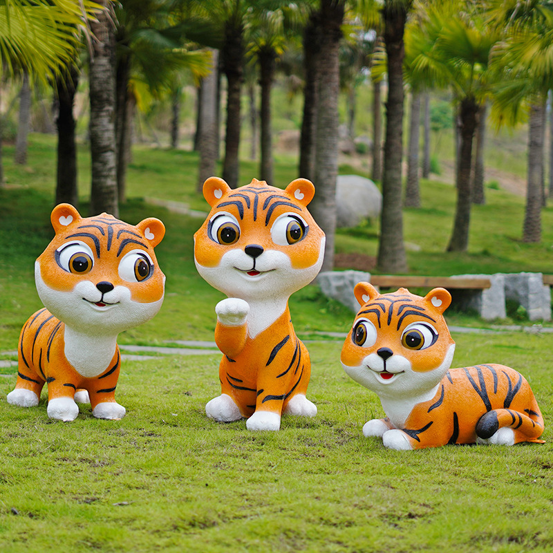 Tigre dos desenhos animados de - Gardening Tools Sketch avaliação e preço